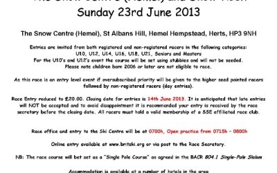 Races 22nd & 23rd June – Hemel Club National